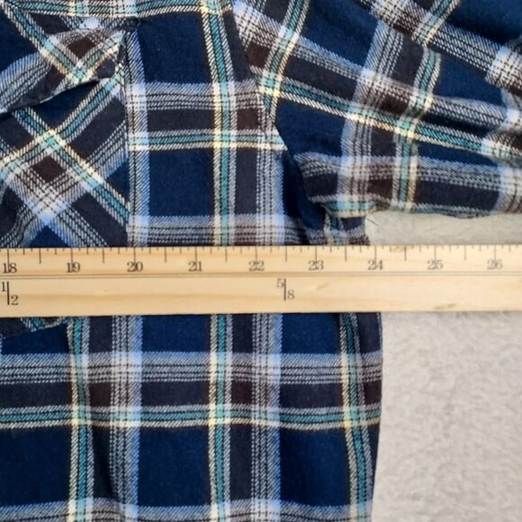 Guide Gear Field Tested L Button-Up Long Sleeve Plaid Flannel Western Style - Picture 6 of 10